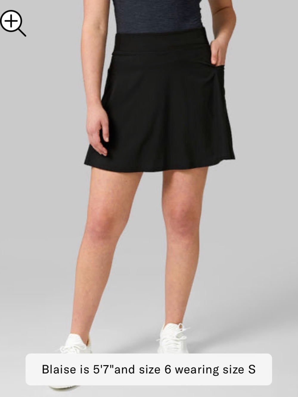 32 Degree Cool WOMEN FLYWEIGHT WOVEN SKORT (Size: S)